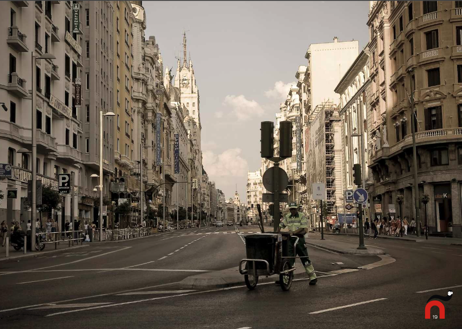 Gran Vía, Madrid 2010